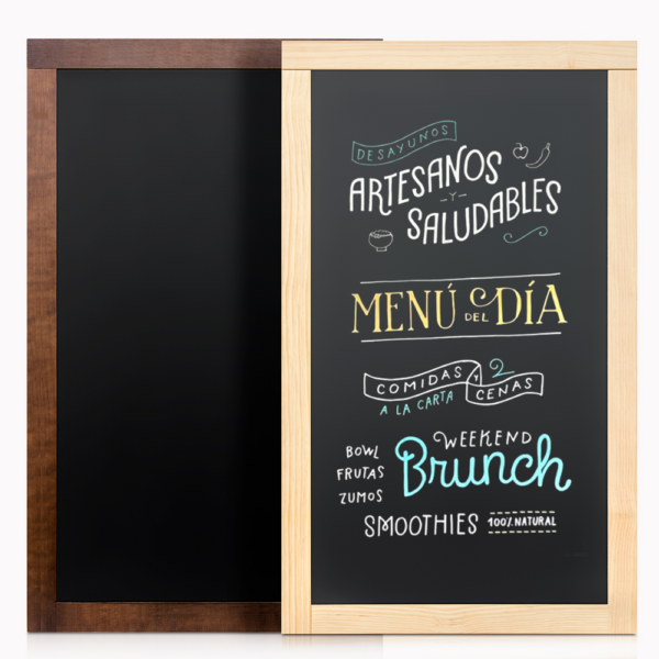 pizarra de pared personalizada para bares y restaurantes