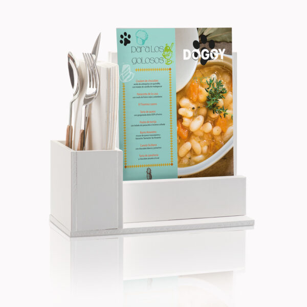 organizador de mesa personalizado para bares y restaurantes